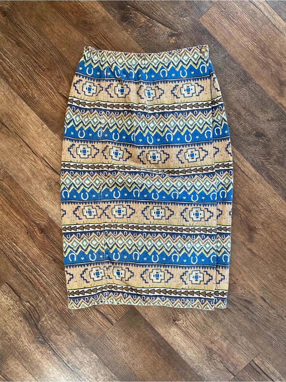 Vintage Western Maxi Dress